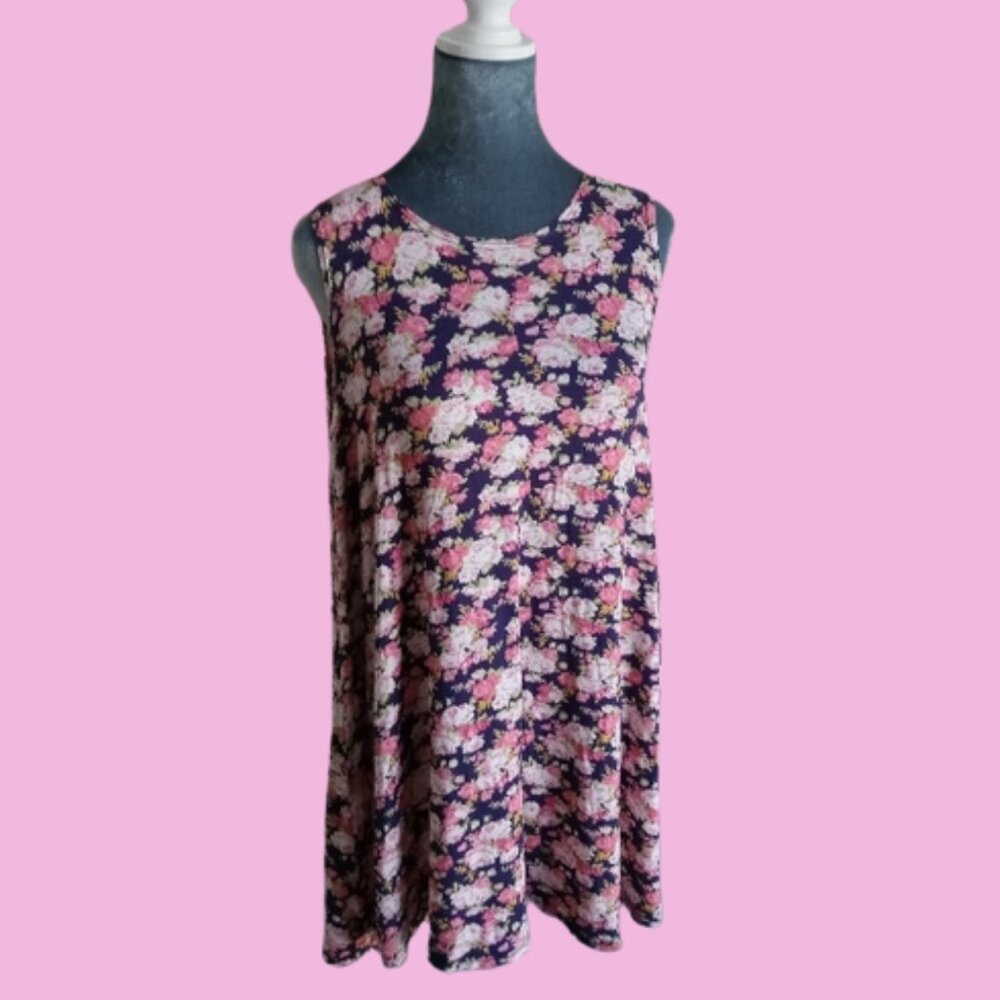 Ladies long floral top